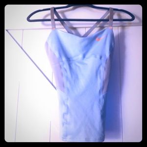 NWOT NIKE Dri Fit Top w built in shelf bra!